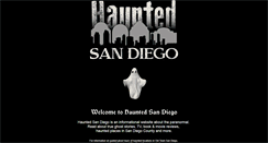 Desktop Screenshot of hauntedsandiego.com
